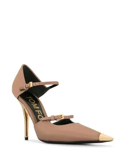 Shop Tom Ford Mary Jane Pumps In Pink