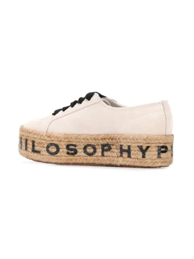Shop Superga X Philosophy Di Lorenzo Serafini Sneakers In White