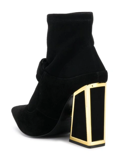 Shop Kat Maconie Block Heel Ankle Boots In Black