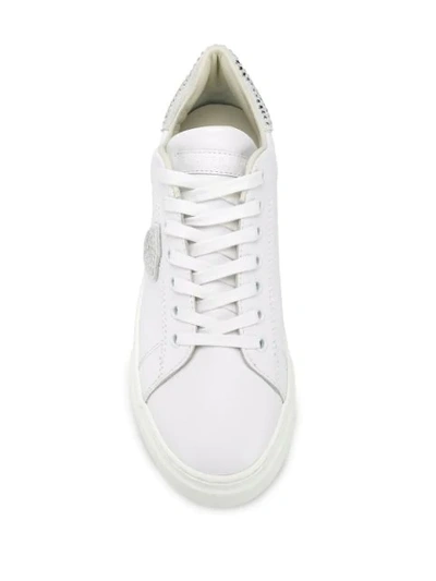 Shop Philippe Model Casual Sneakers - White
