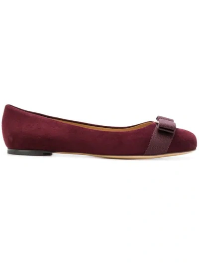 Vara bow ballerina flats