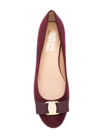 Vara bow ballerina flats