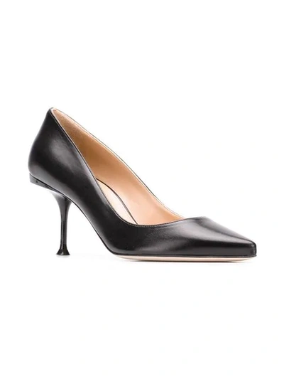 Shop Sergio Rossi Sr Milano Pumps In Black