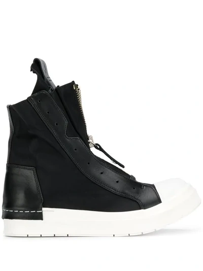 Shop Cinzia Araia High-top-sneakers Mit Reissverschluss In Black