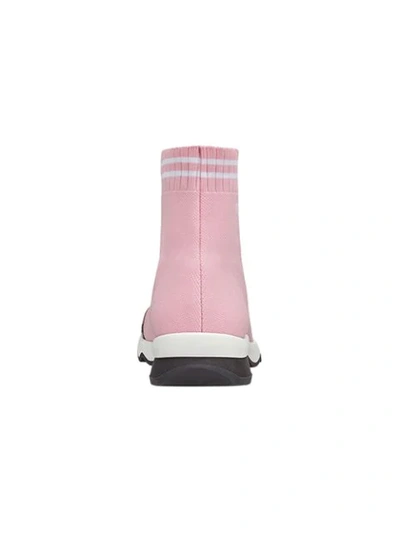 FENDI 袜式运动鞋 - 粉色