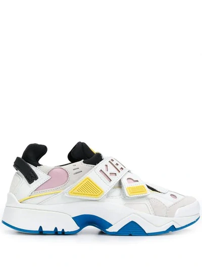 Shop Kenzo Sonic Sneakers In White