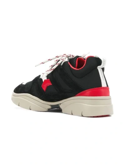 Shop Isabel Marant Kindsay Sneakers In Black