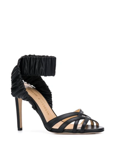 Shop Chloe Gosselin Julianne Heels Sandals In Black
