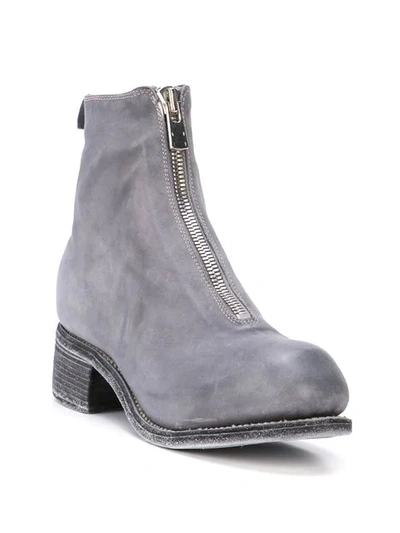 Shop Guidi Front Zip Boots In Co49t