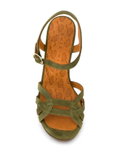 Shop Chie Mihara Lamsia Sandals In Green