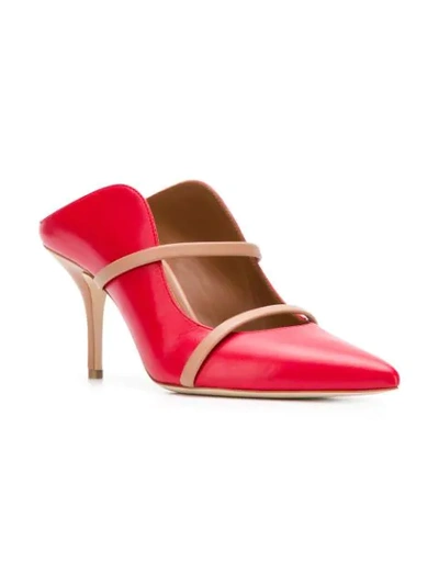 Shop Malone Souliers By Roy Luwolt Maureen Mules In Red