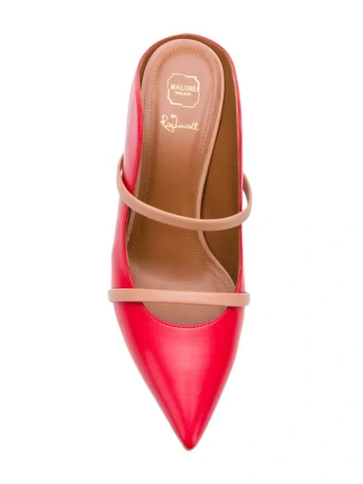 Shop Malone Souliers By Roy Luwolt Maureen Mules In Red