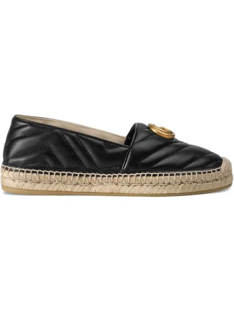 gucci leather espadrilles