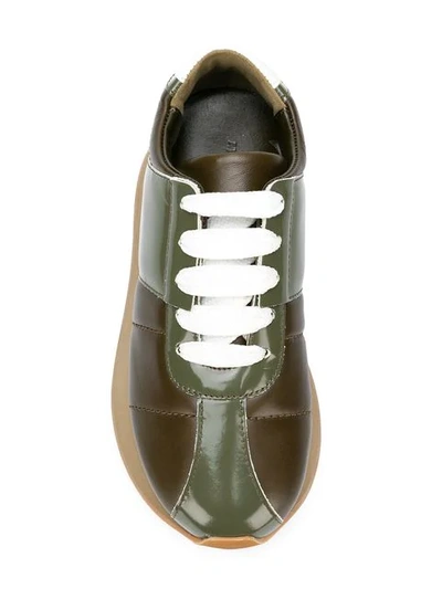 Shop Marni Bubi Sneakers In Green