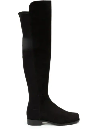 Shop Stuart Weitzman Knee Length Boots - Black