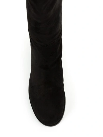 Shop Stuart Weitzman Knee Length Boots - Black