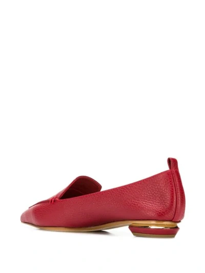Shop Nicholas Kirkwood 'beya' Loafer In Flame Red