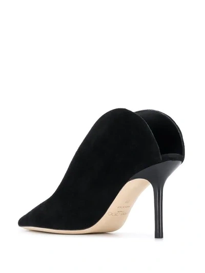 Shop Jimmy Choo Loris Mules In Black