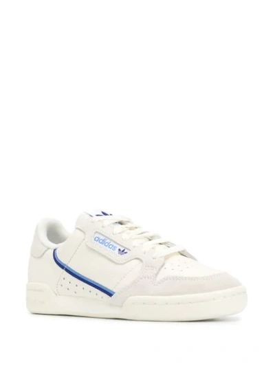 Shop Adidas Originals Continental 80 Leather Trainers In White