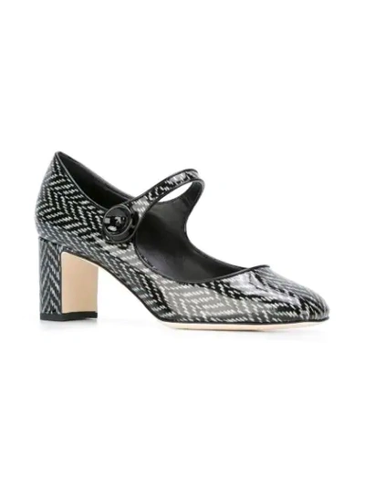 Shop Dolce & Gabbana 'vally' Mary Jane Pumps In Black