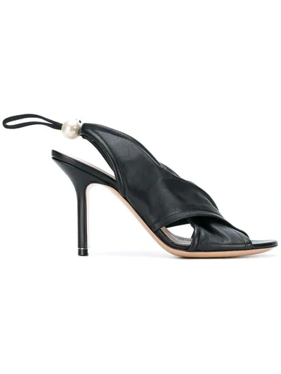 Shop Nicholas Kirkwood Delfi Sandals In Black