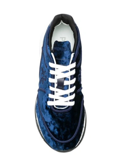 Shop Premiata Liu Sneakers In Blue