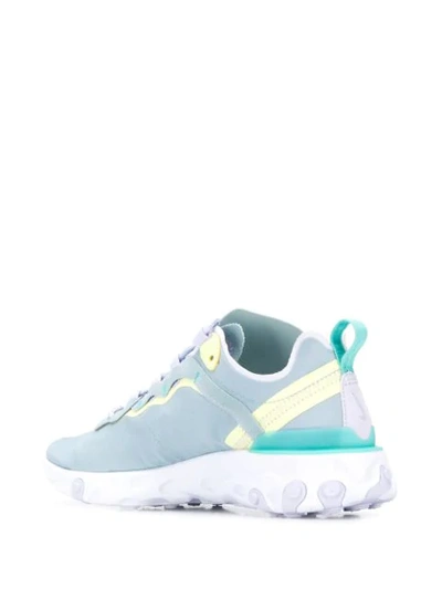 NIKE REACT ELEMENT 55 SNEAKERS - 蓝色