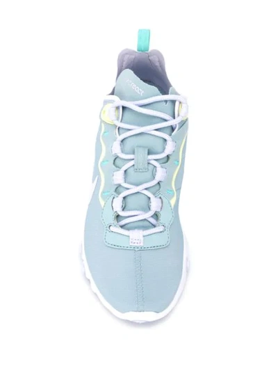 Shop Nike React Element 55 Sneakers In Blue