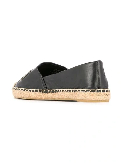 Shop Tory Burch Ines Espadrilles In Black