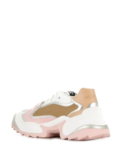 Shop Sergio Rossi Sergio Extreme Sneakers In Pink