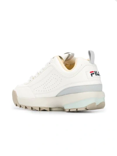 Shop Fila Disruptor Cb Low Sneakers In White