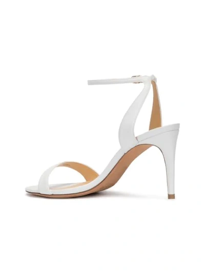 Shop Alexandre Birman Santine Sandals In White