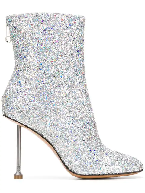 maison margiela glitter boots