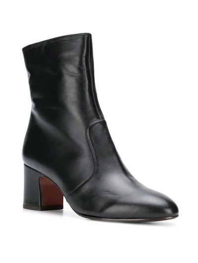 Shop Chie Mihara Naylon Low-heel Boots - Black