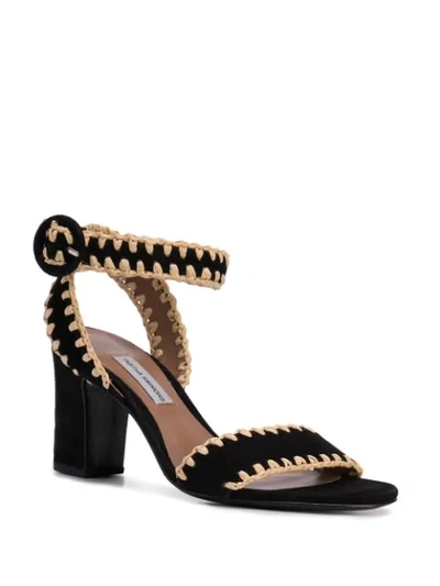 Shop Tabitha Simmons Leticia Whip Sandals In Black ,brown