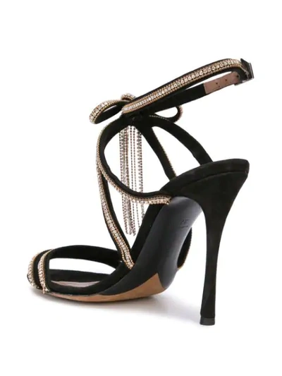 Shop Tabitha Simmons Iceley Sandals In Black