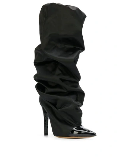 Shop Alexandre Vauthier Sasha Boots In Black
