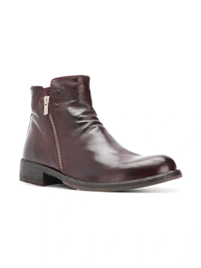 Shop Officine Creative Legrand Boots In Red