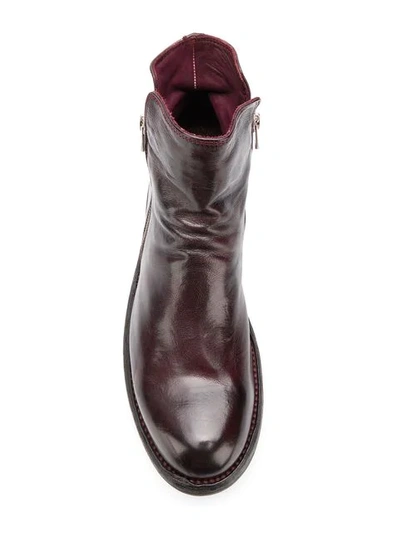 Shop Officine Creative Legrand Boots In Red