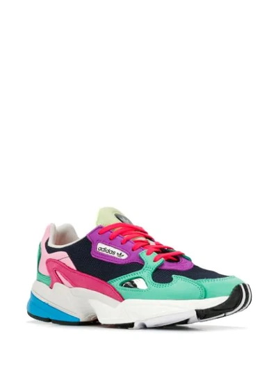 Shop Adidas Originals Falcon Sneakers In Pink