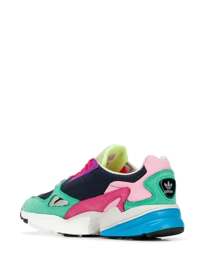 Shop Adidas Originals Falcon Sneakers In Pink