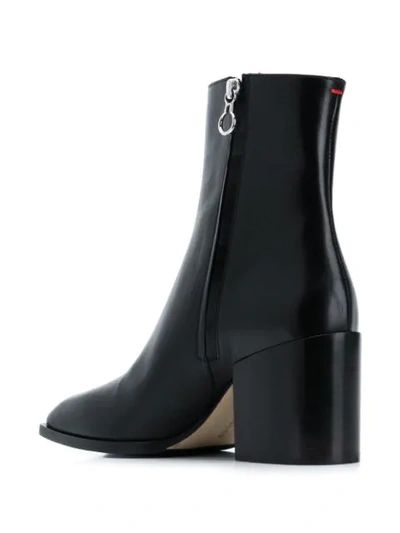 Shop Aeyde Leandra Boots In Black