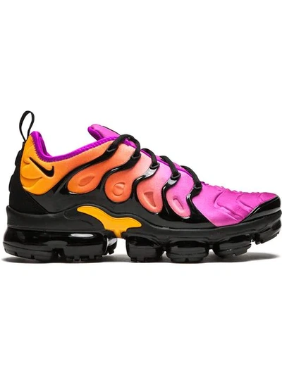 Shop Nike Air Vapormax Plus Sneakers In Black