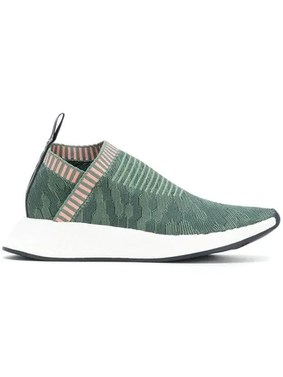 Shop Adidas Originals Nmd_cs2 Pk Sneakers In Green