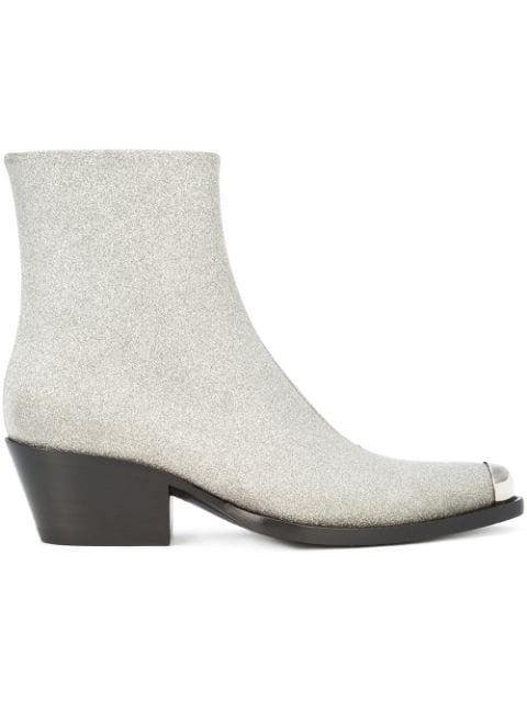 calvin klein grey boots