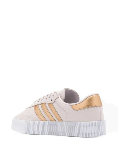 ADIDAS SAMBAROSA LOW-TOP SNEAKERS - 粉色