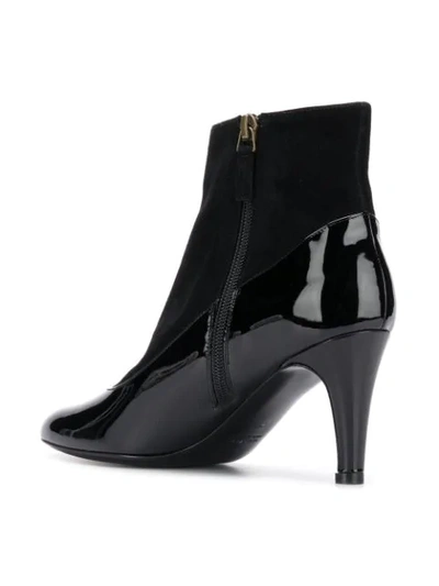 Shop Michel Vivien Violet Ankle Boots In Black