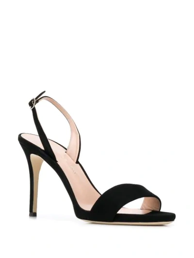 Shop Giuseppe Zanotti Sophie Slingback Sandals In Black