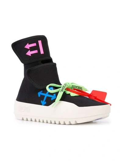 Shop Off-white Cst- 001 Sneakers In Black