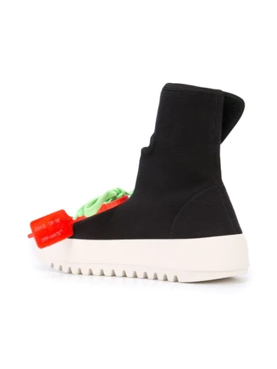 Shop Off-white Cst- 001 Sneakers In Black